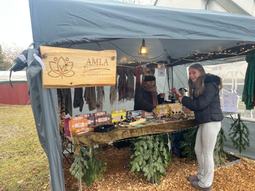 Unser Stand am Weihnachtsmarkt